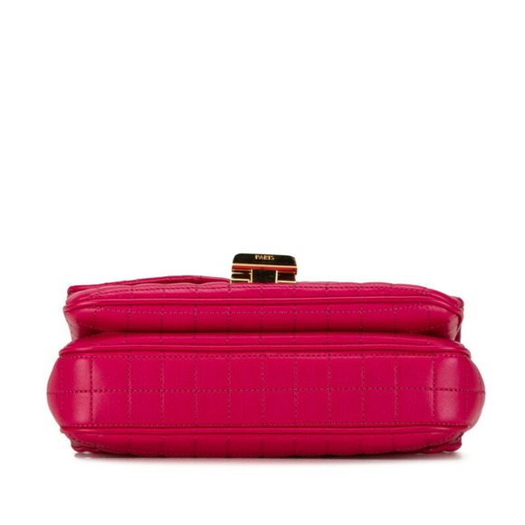 CELINE Pink Leather Shoulder Bag - Picture 5 of 11